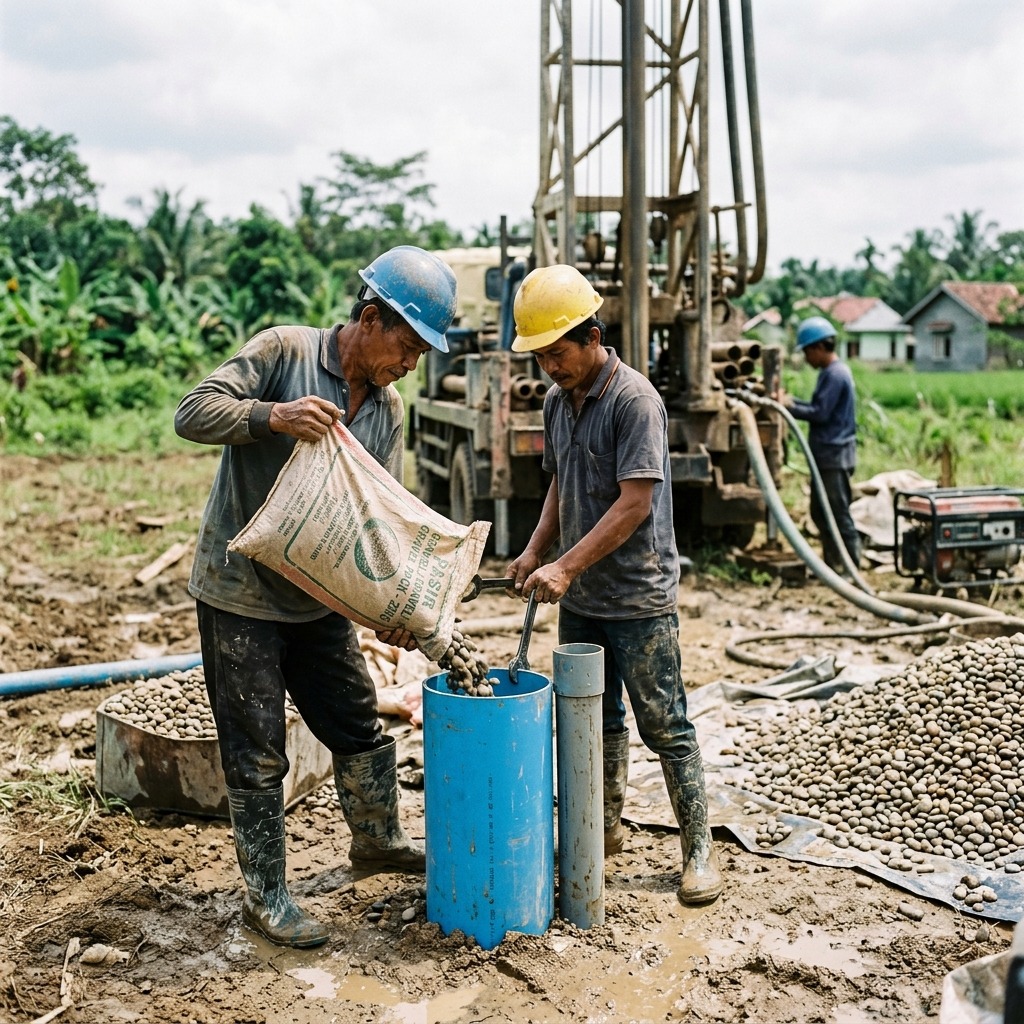 Fungsi Gravel Pack pada Konstruksi Sumur Bor