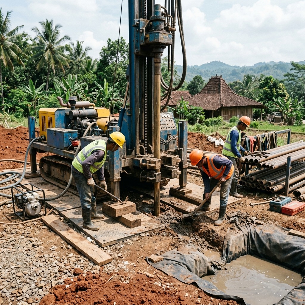 Persiapan Lokasi Sebelum Pengeboran Sumur