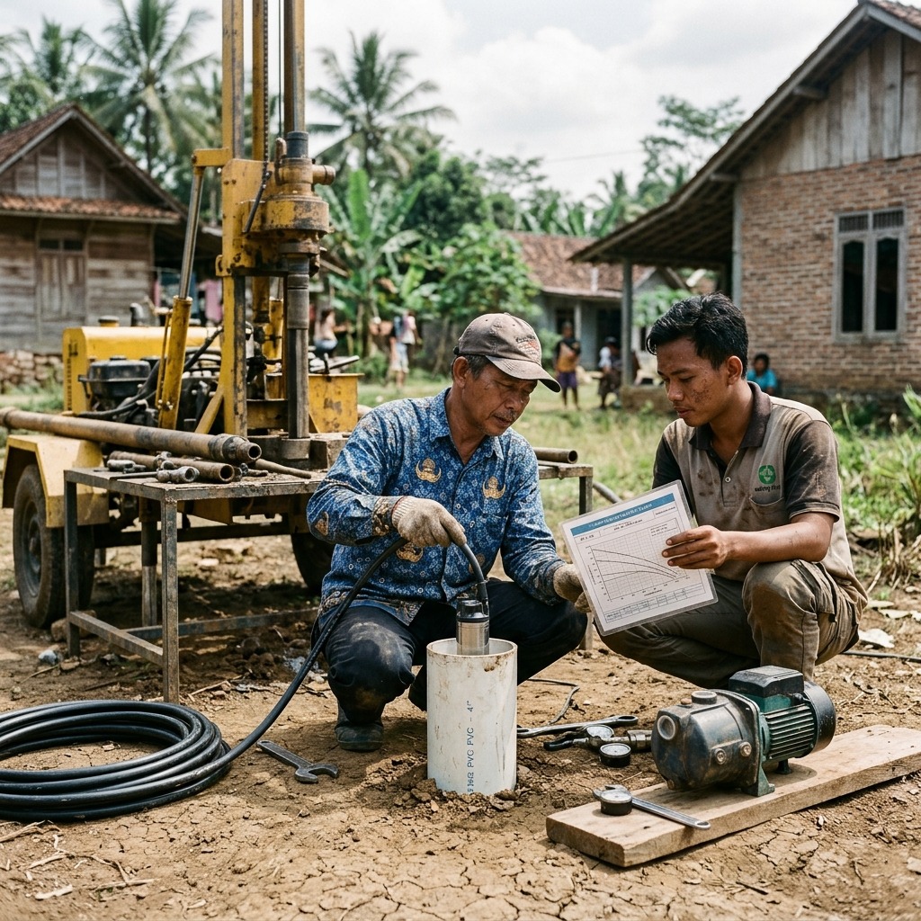 Cara Memilih Pompa Sumur Bor Sesuai Kebutuhan