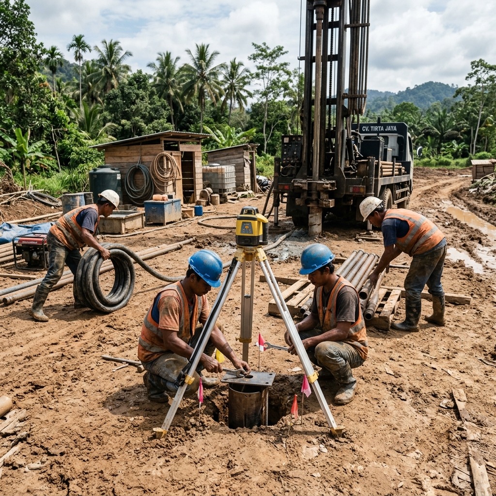 Persiapan Lokasi Sebelum Pengeboran Sumur