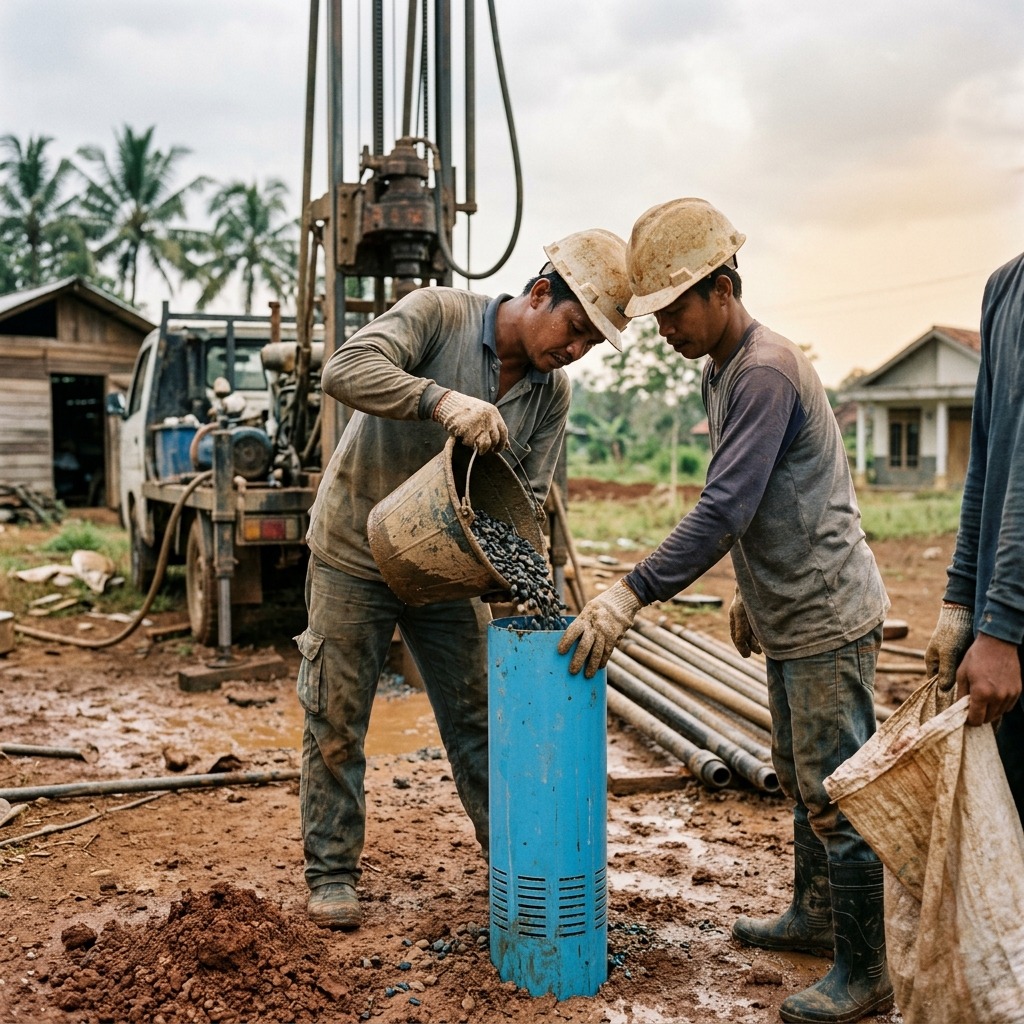 Fungsi Gravel Pack pada Konstruksi Sumur Bor