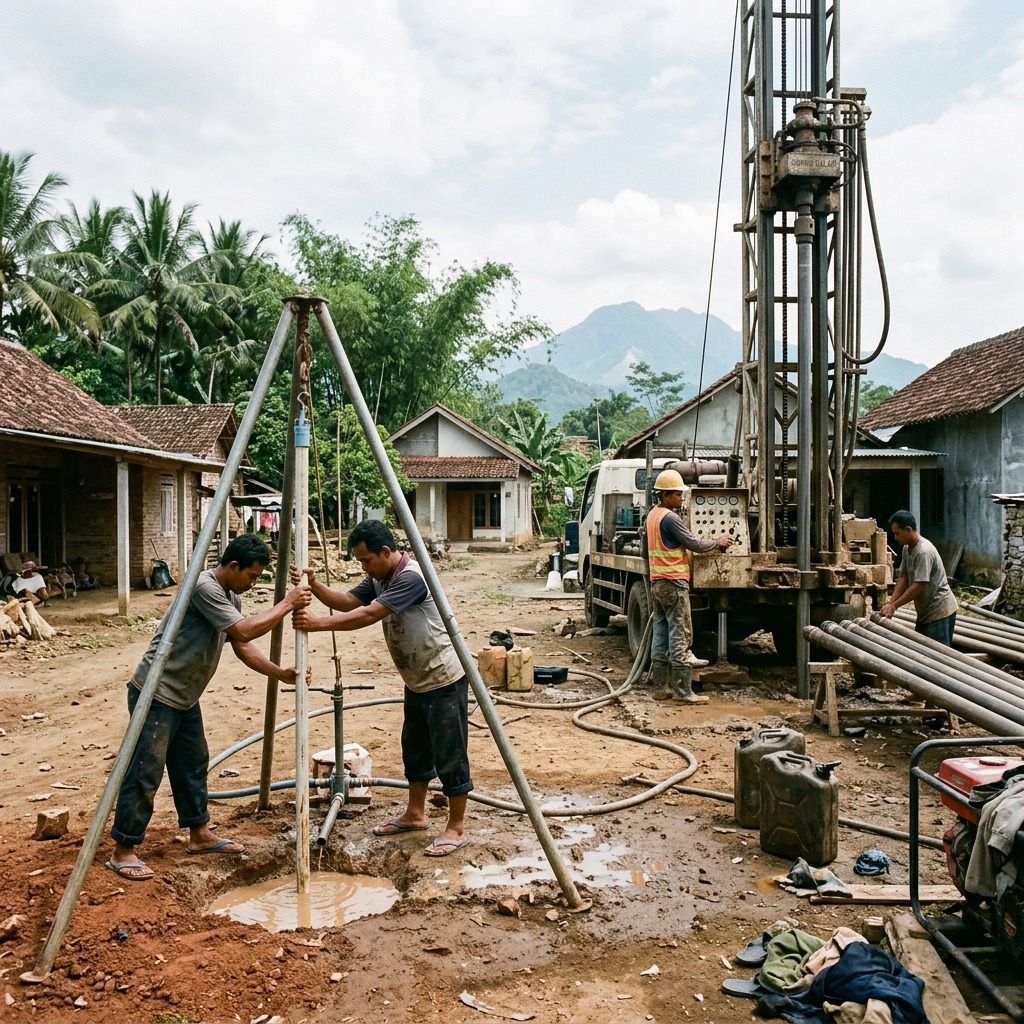 Perbedaan Sumur Dangkal dan Sumur Dalam