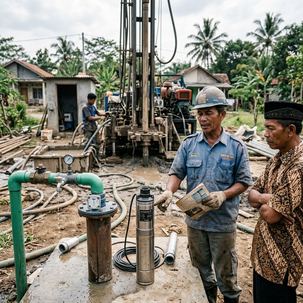 Cara Memilih Pompa Sumur Bor Sesuai Kebutuhan