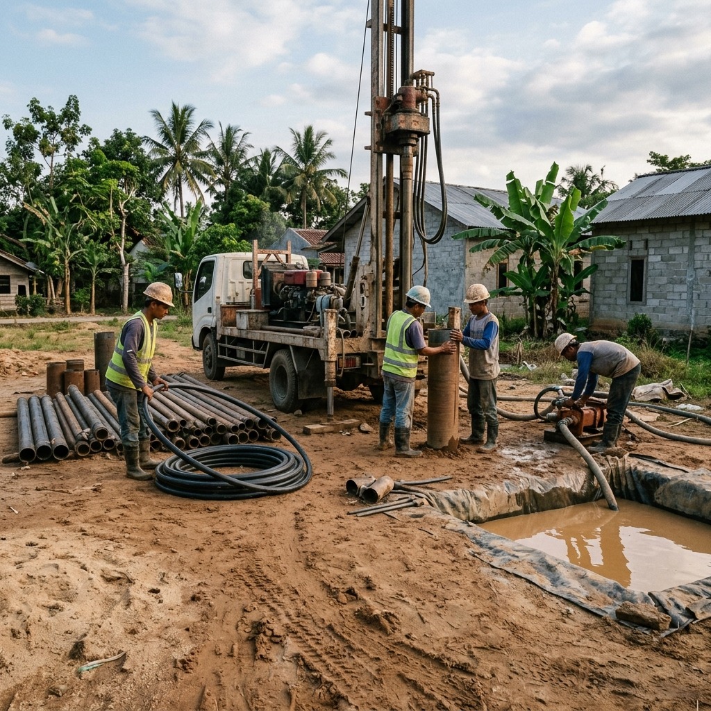Persiapan Lokasi Sebelum Pengeboran Sumur