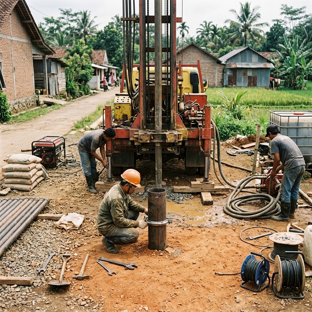 Persiapan Lokasi Sebelum Pengeboran Sumur