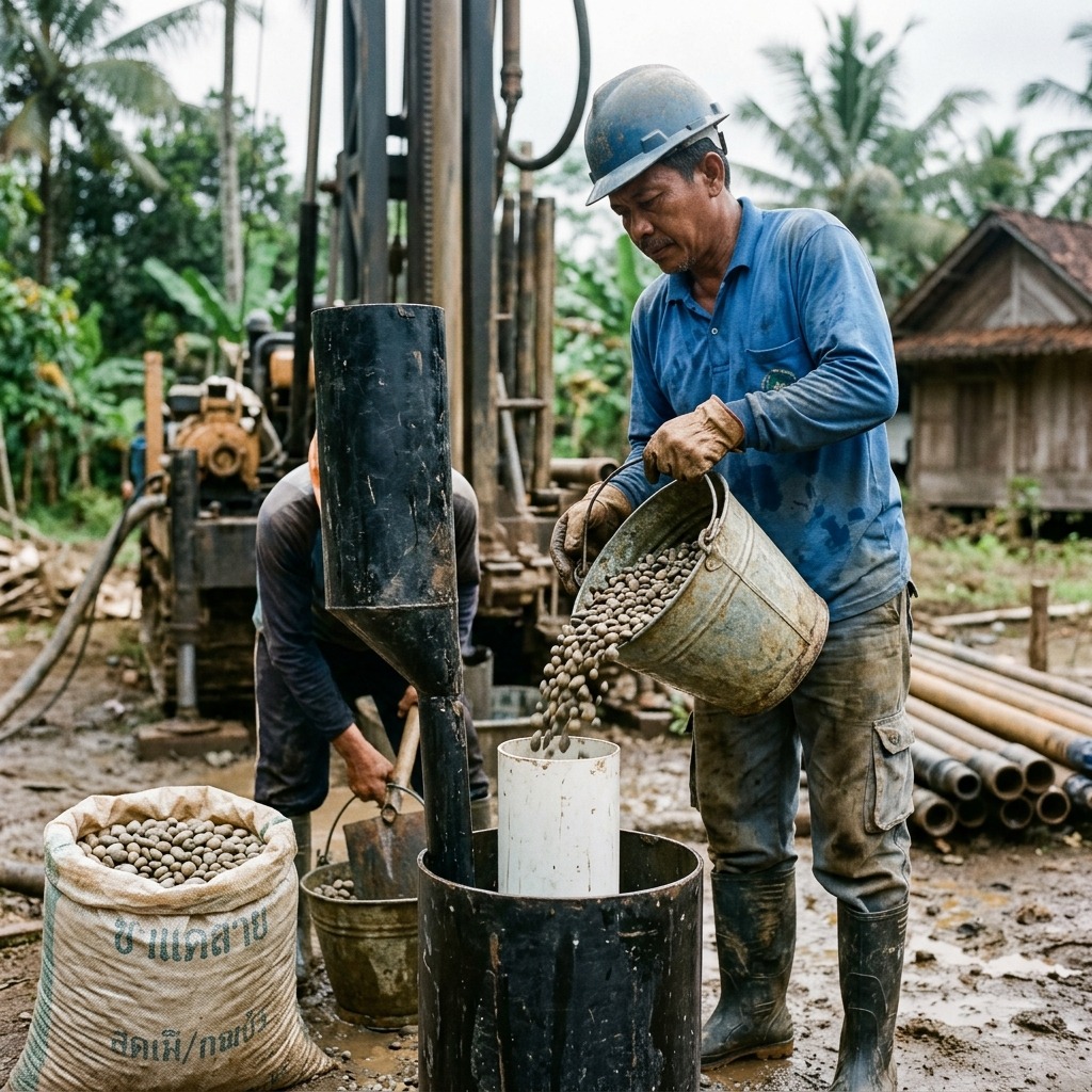 Fungsi Gravel Pack pada Konstruksi Sumur Bor