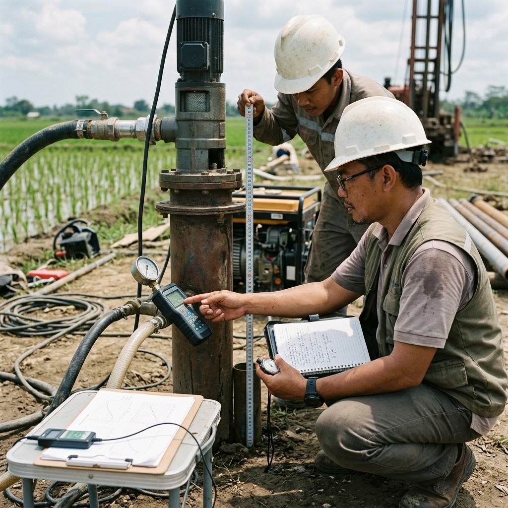 Cara Membaca Hasil Uji Pemompaan Sumur