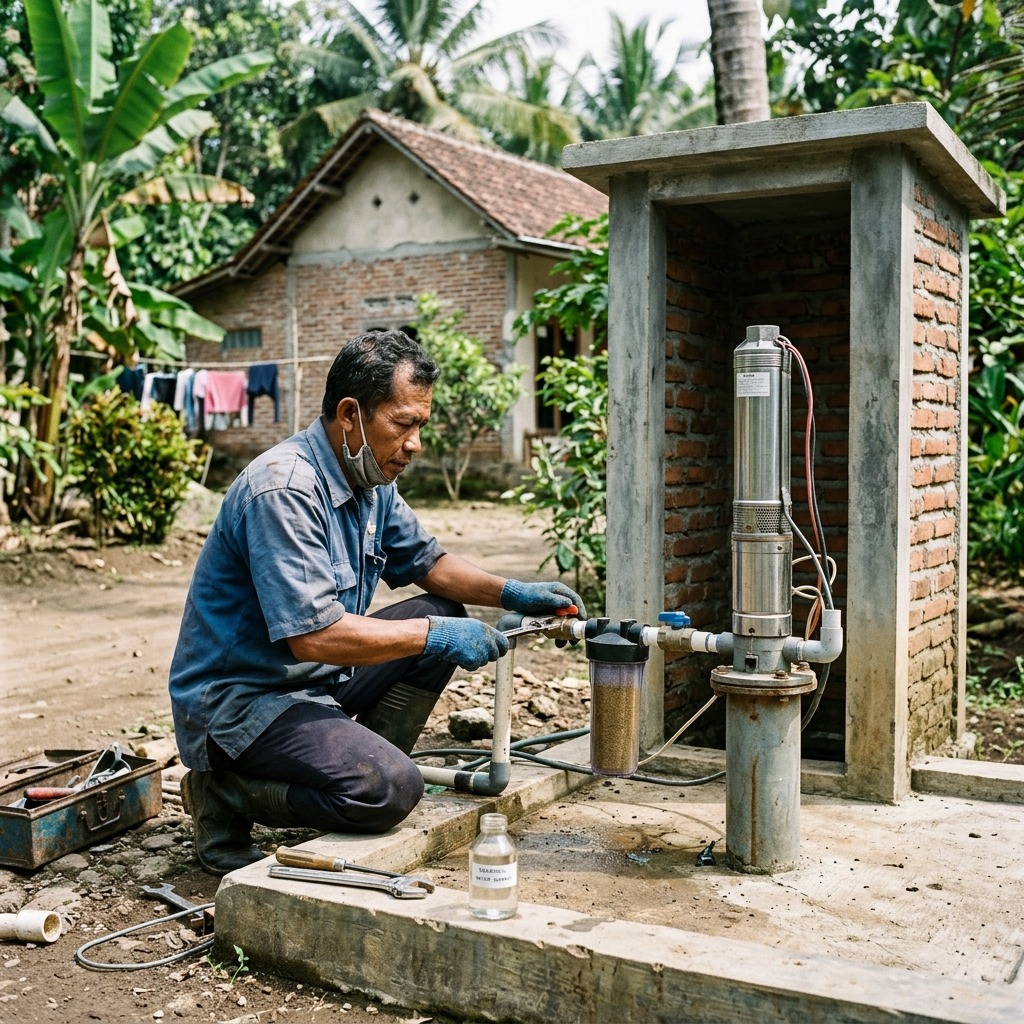 Cara Menjaga Kualitas Air Sumur Bor di Rumah