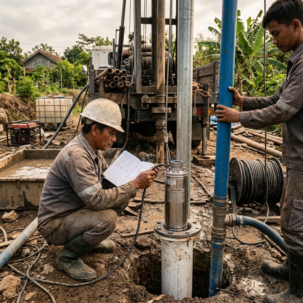 Cara Memilih Pompa Sumur Bor Sesuai Kebutuhan