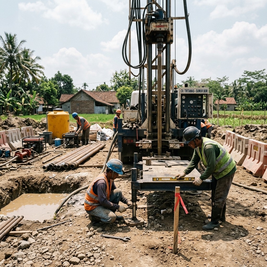 Persiapan Lokasi Sebelum Pengeboran Sumur