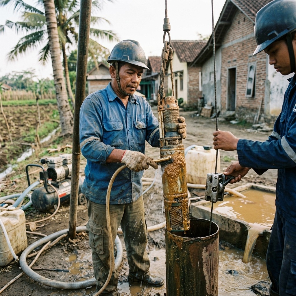 Kapan Sumur Bor Perlu Dibersihkan atau Direhabilitasi