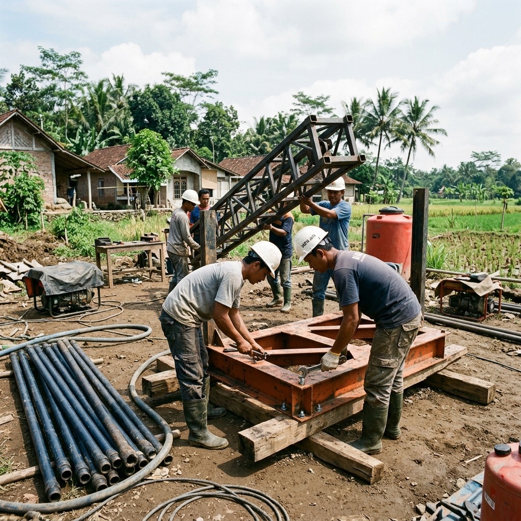 Persiapan Lokasi Sebelum Pengeboran Sumur