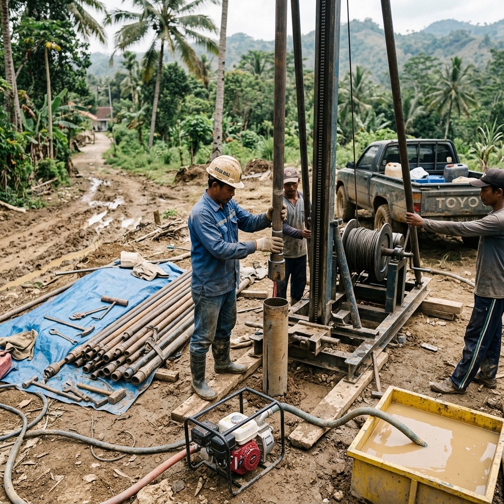 Persiapan Lokasi Sebelum Pengeboran Sumur
