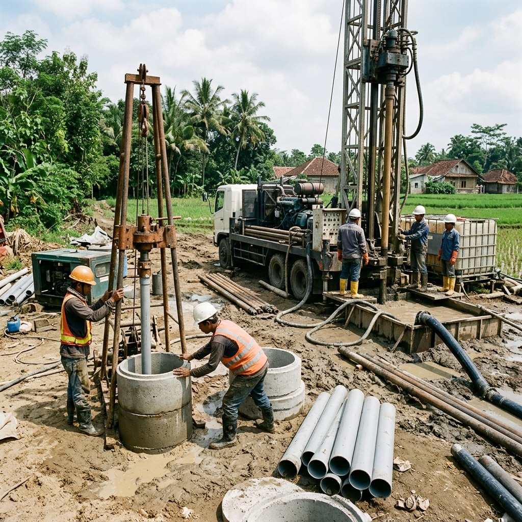 Perbedaan Sumur Dangkal dan Sumur Dalam