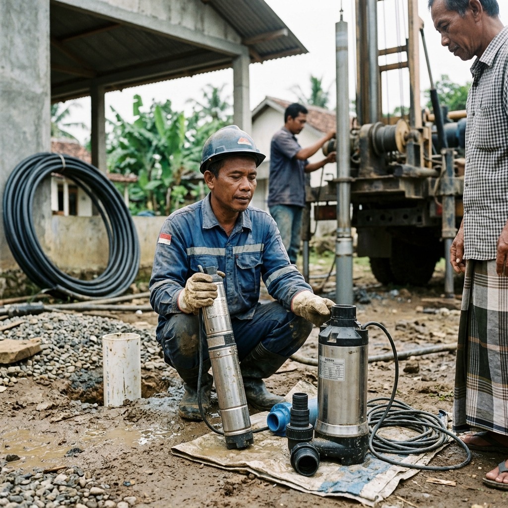 Cara Memilih Pompa Sumur Bor Sesuai Kebutuhan